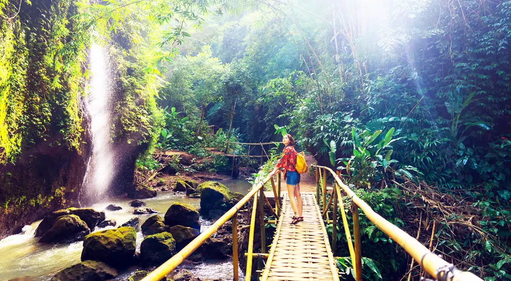 Waterfall on Bali